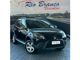 RENAULT - SANDERO - 2008/2009 - Preta - R$ 30.900,00