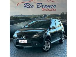 RENAULT - SANDERO - 2008/2009 - Preta - R$ 30.900,00