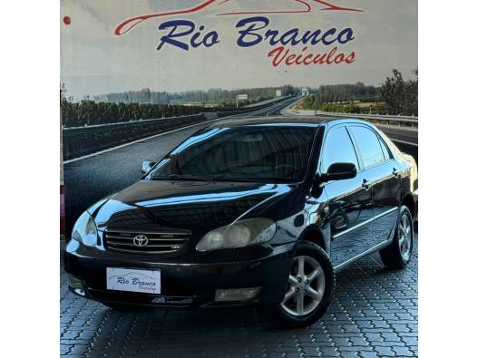 TOYOTA - COROLLA - 2003/2004 - Preta - R$ 34.900,00