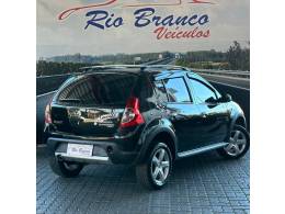 RENAULT - SANDERO - 2008/2009 - Preta - R$ 30.900,00