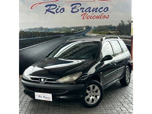 PEUGEOT - 206 - 2006/2006 - Preta - R$ 14.900,00